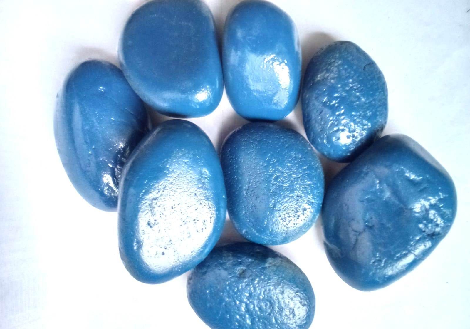 green plant indoor BigStones5072 Polished Oval Rock Stone-picture-10