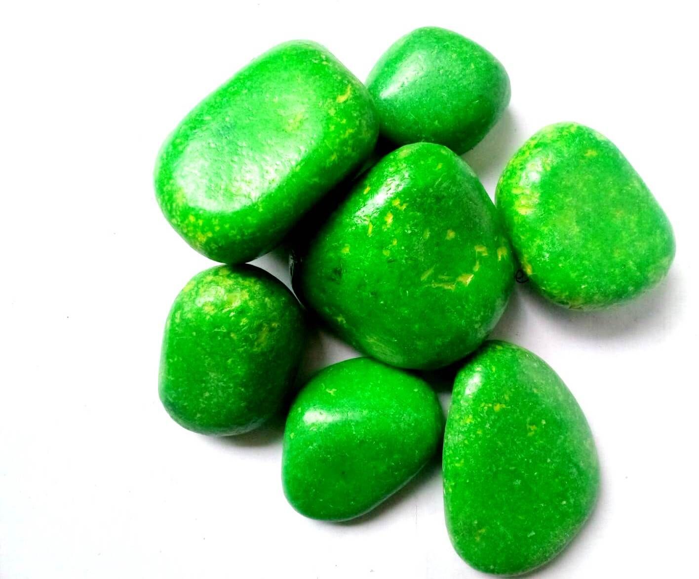 green plant indoor BigStones4712 Polished Oval Rock Stone-picture-24