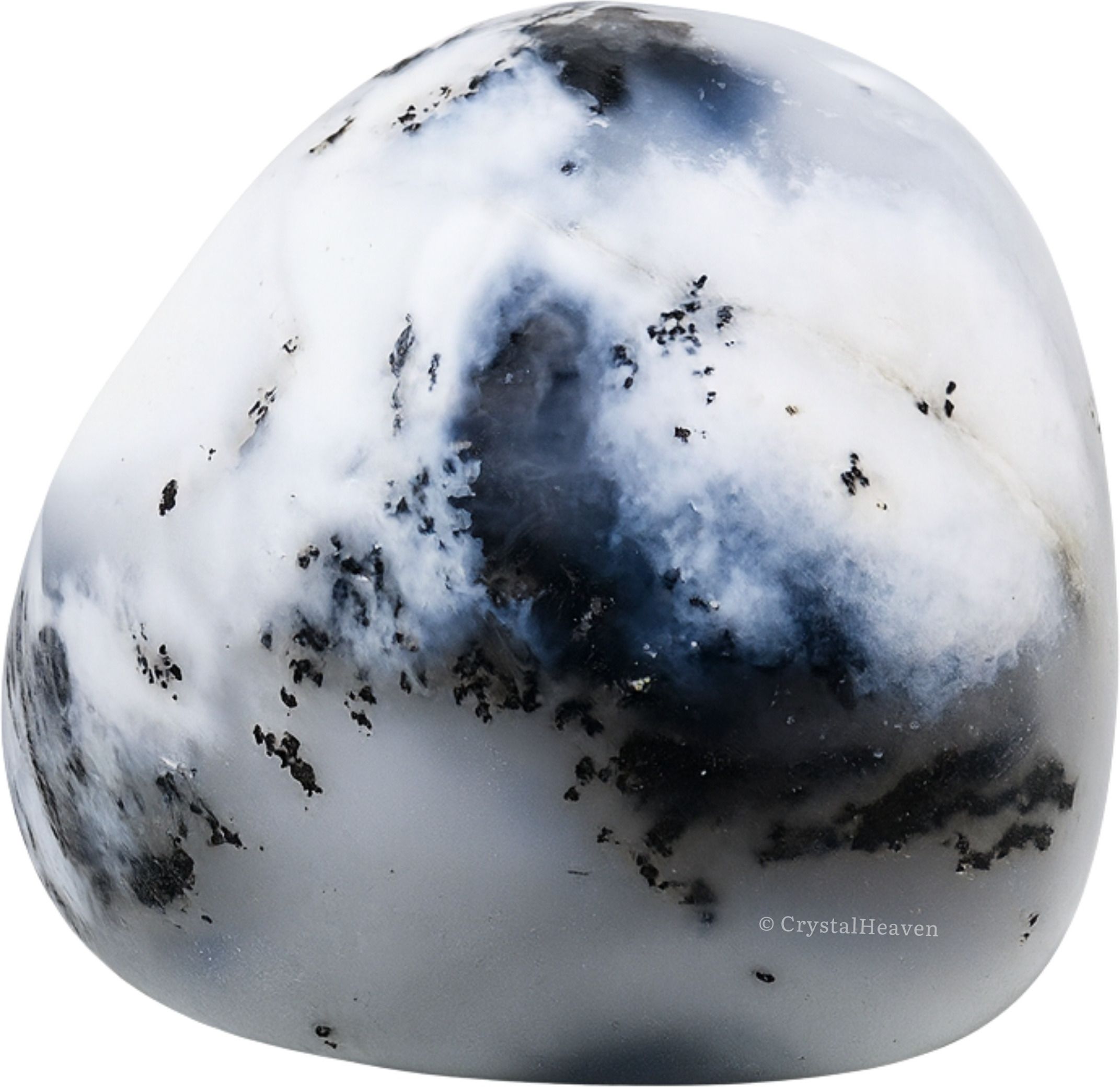 Dendrite Opal Polished Tumbled Stone For Feng Shui And Reiki Healing Polished Angular Crystal Pebbles-image-35