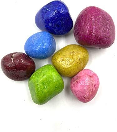 green plant indoor BigStones4497 Polished Oval Rock Stone-picture-27
