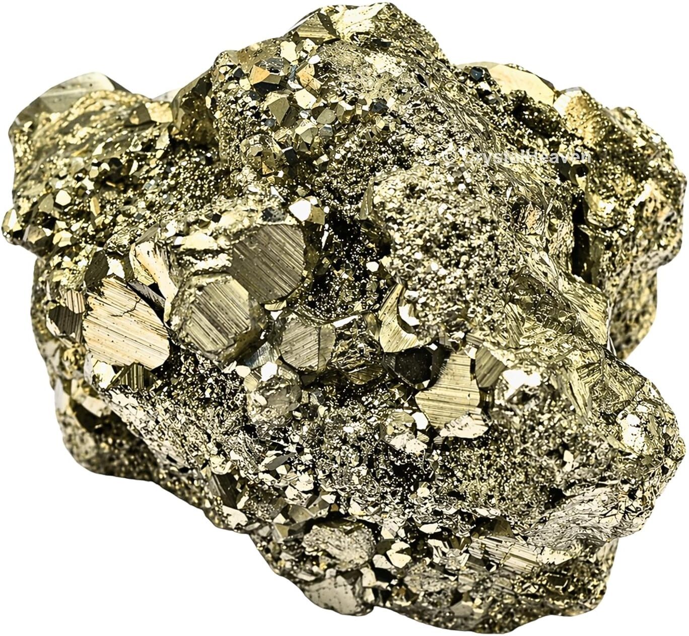 jaganath handicraft Pyrite Stone Regular Asymmetrical Crystal Stone-picture-26