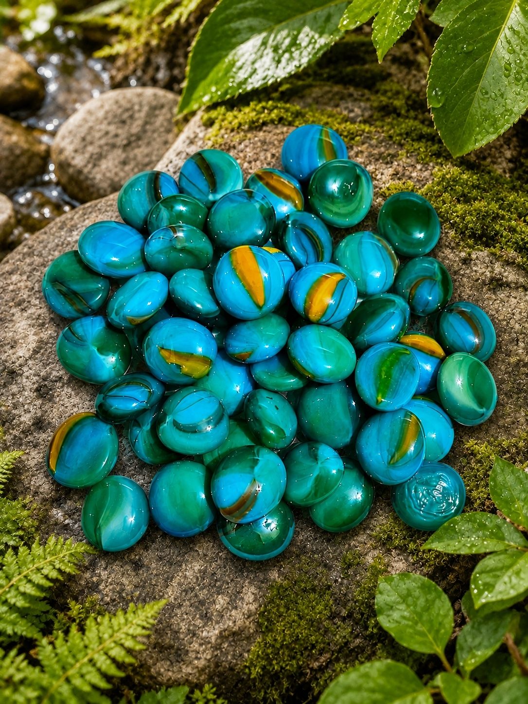 JS-001 Regular Round Fire Glass Pebbles-image-38