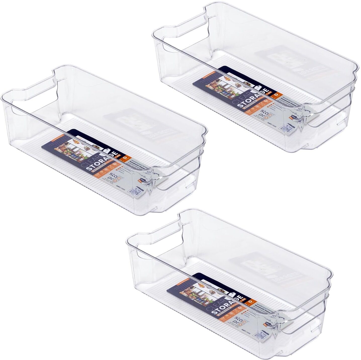 Polypropylene Pantry Organizer Bin Storage Basket-image-33