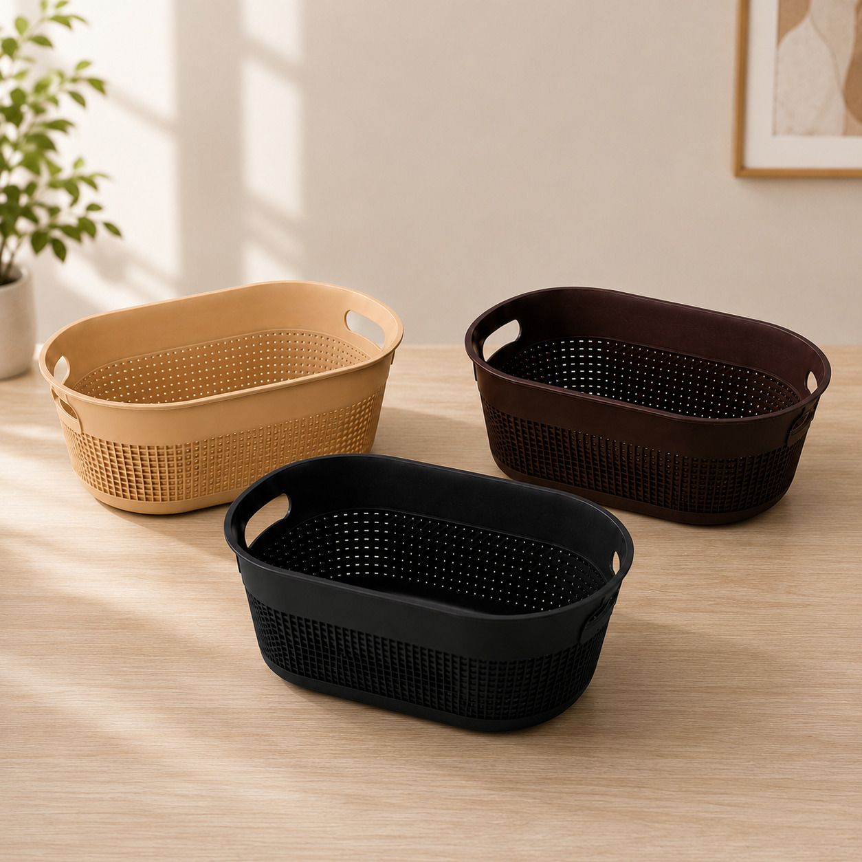 Plastic Basket ( 3112) 2026 Storage Basket-image-12