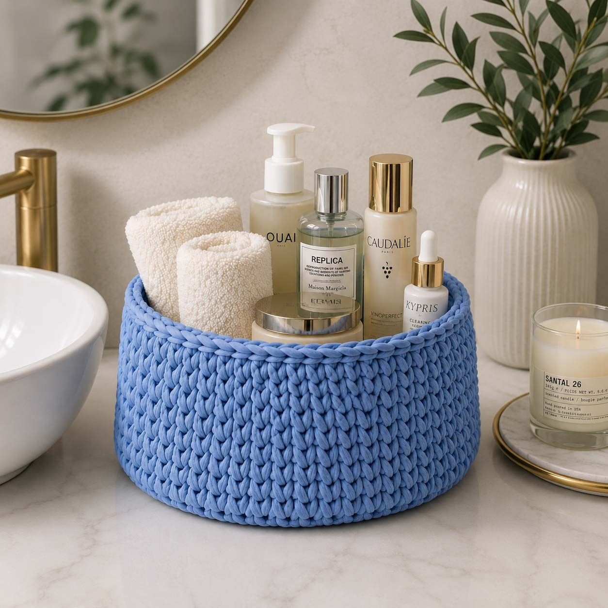 thesliving Cotton Storage Basket-picture-22