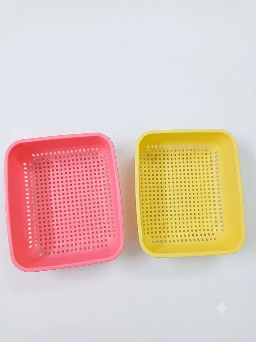 Plastic Multipurpose Organizer Basket for Daily Household Storage Needs Storage Basket-image-49