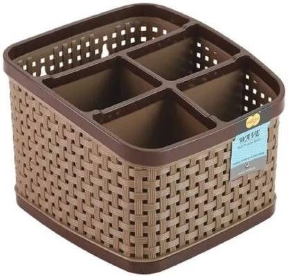 Plastic Wave Plastic Multi Utility Stand/Rack Storage Basket-image-3