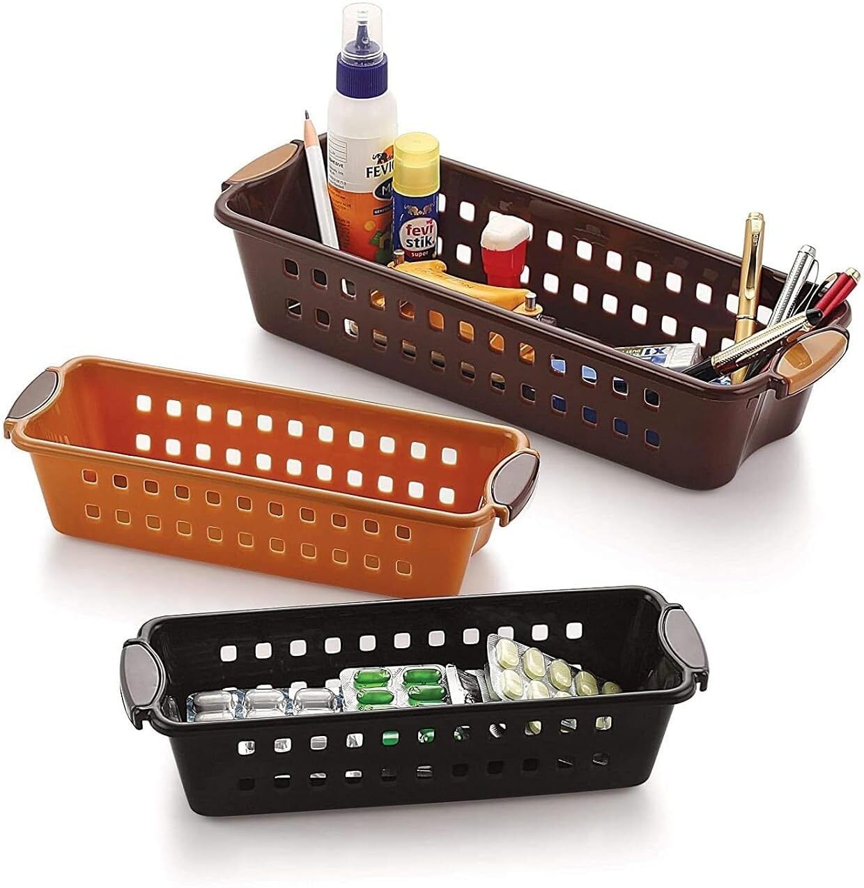 Plastic Plastic Storage Basket Storage Basket-image-47
