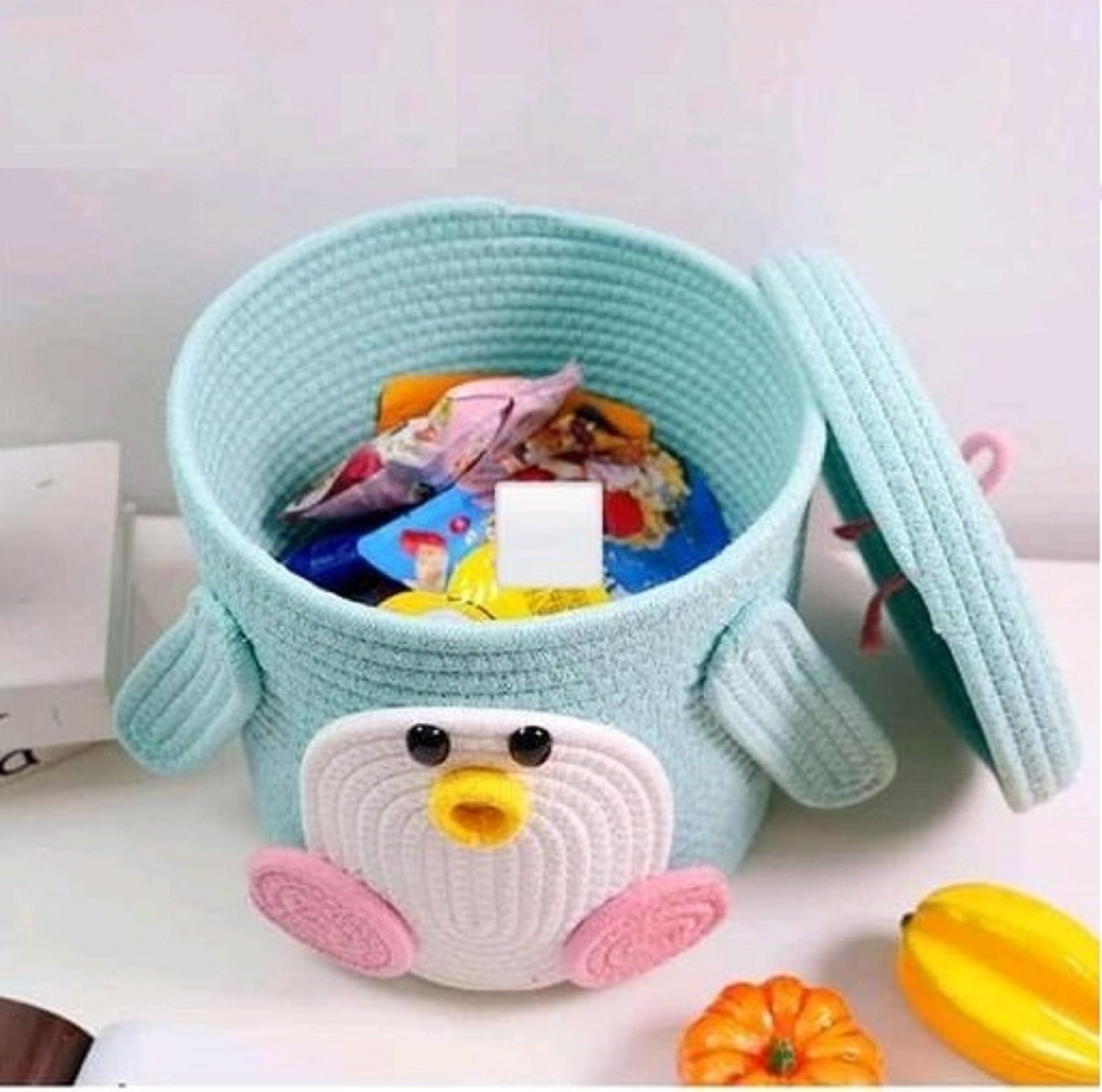 Jute Basket Storage Basket-image-40