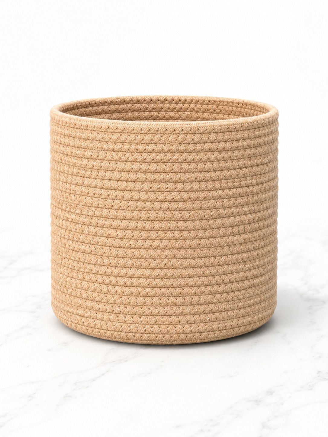Cotton braided Storage Basket-image-1