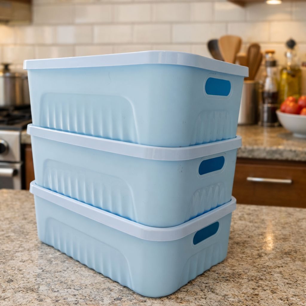 Plastic Storage Basket-image-4