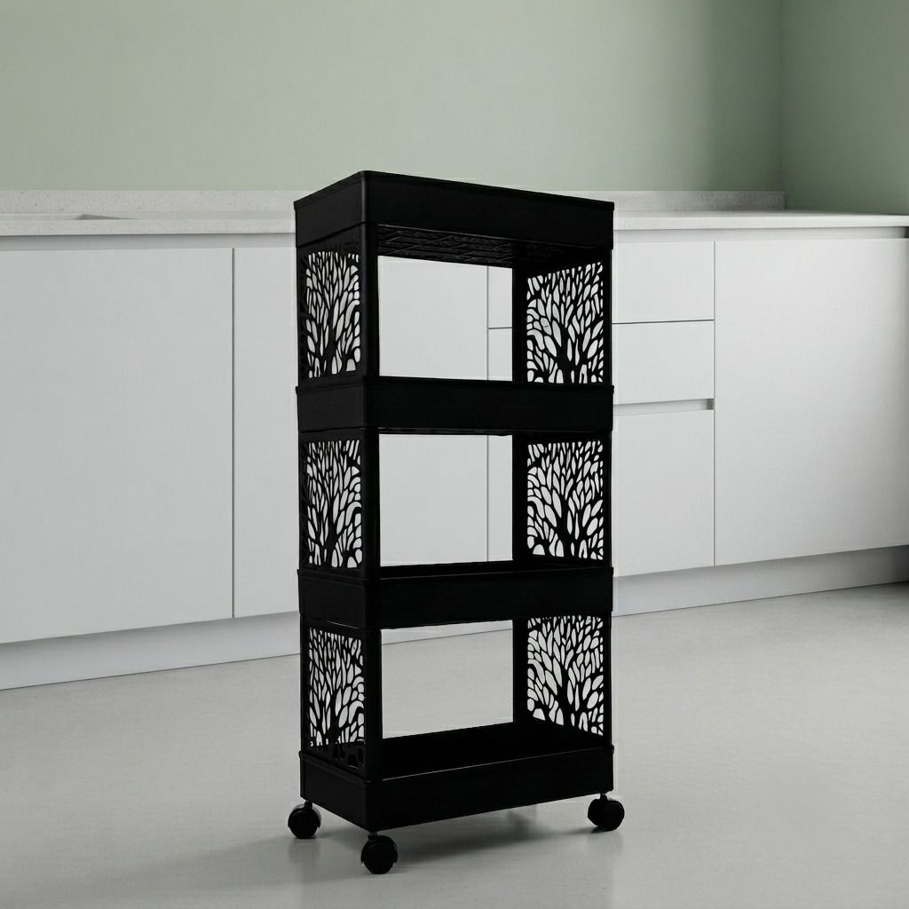 maxtid Plastic Smart Drawer Storage trolley for Bedroom and Office Storage Basket-picture-20