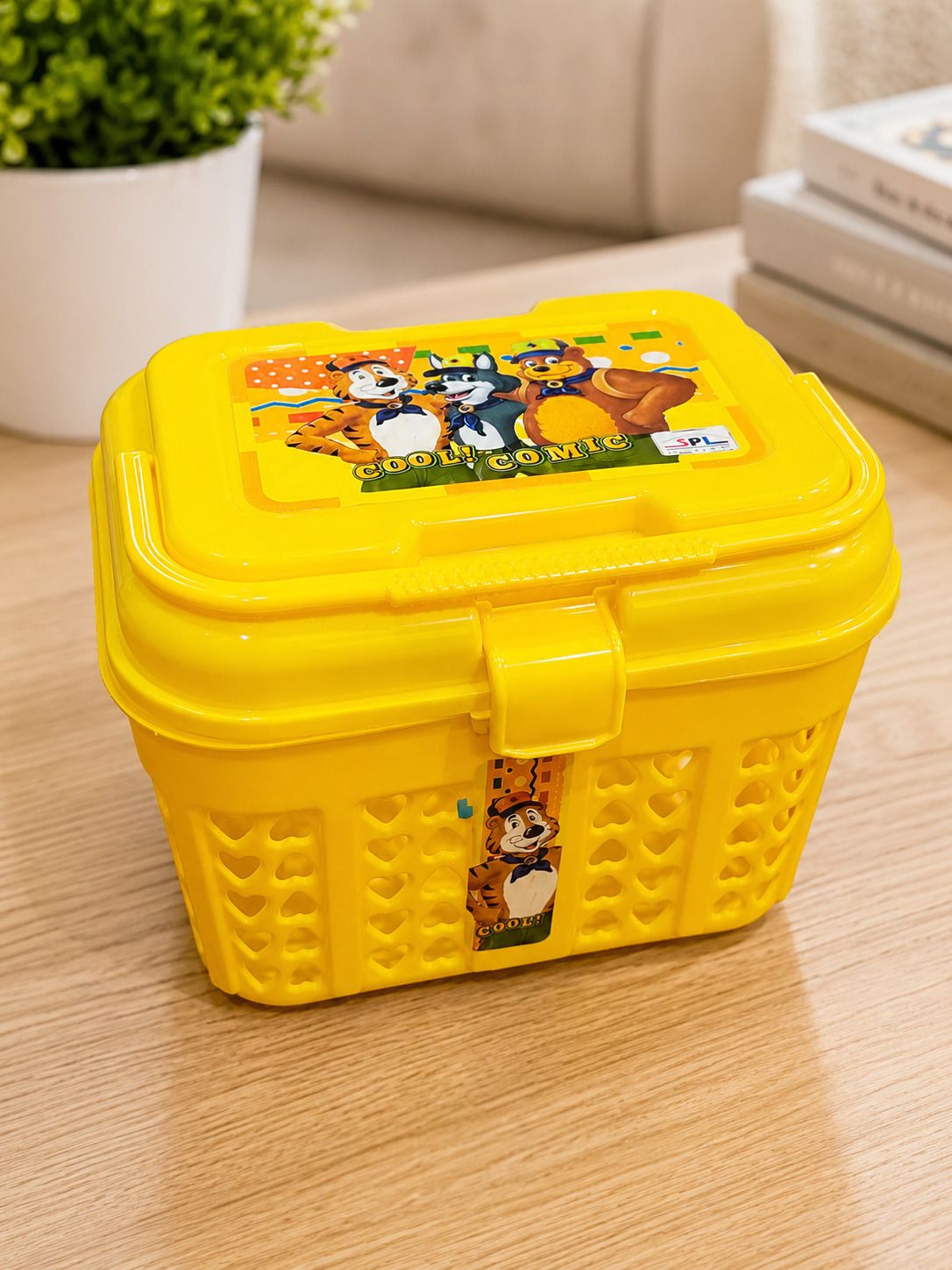 eos Plastic Portable Organizer Box for Home, Kitchen, Bathroom & Office Storage Basket-picture-21
