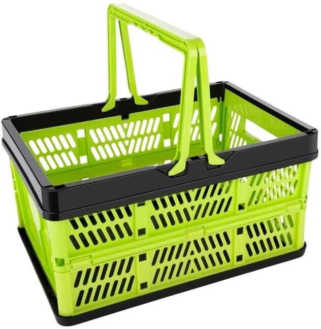 Plastic Multipurpose Foldable Storage Basket Storage Basket-image-46