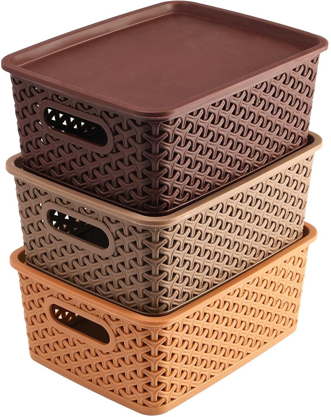 senoprime Plastic Large Capacity Plastic Storage Basket | Lightweight Organizer for Daily Use Storage Basket-picture-12