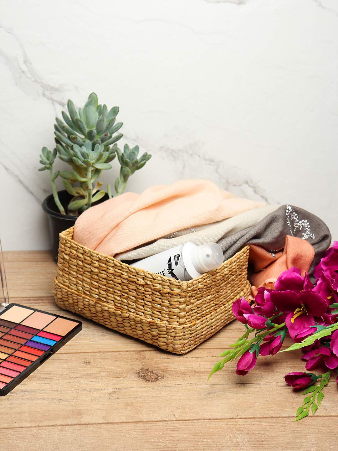 Seagrass Handwoven Seagrass Organizer Box for Jewelry & Small Essentials Storage Basket-image-38