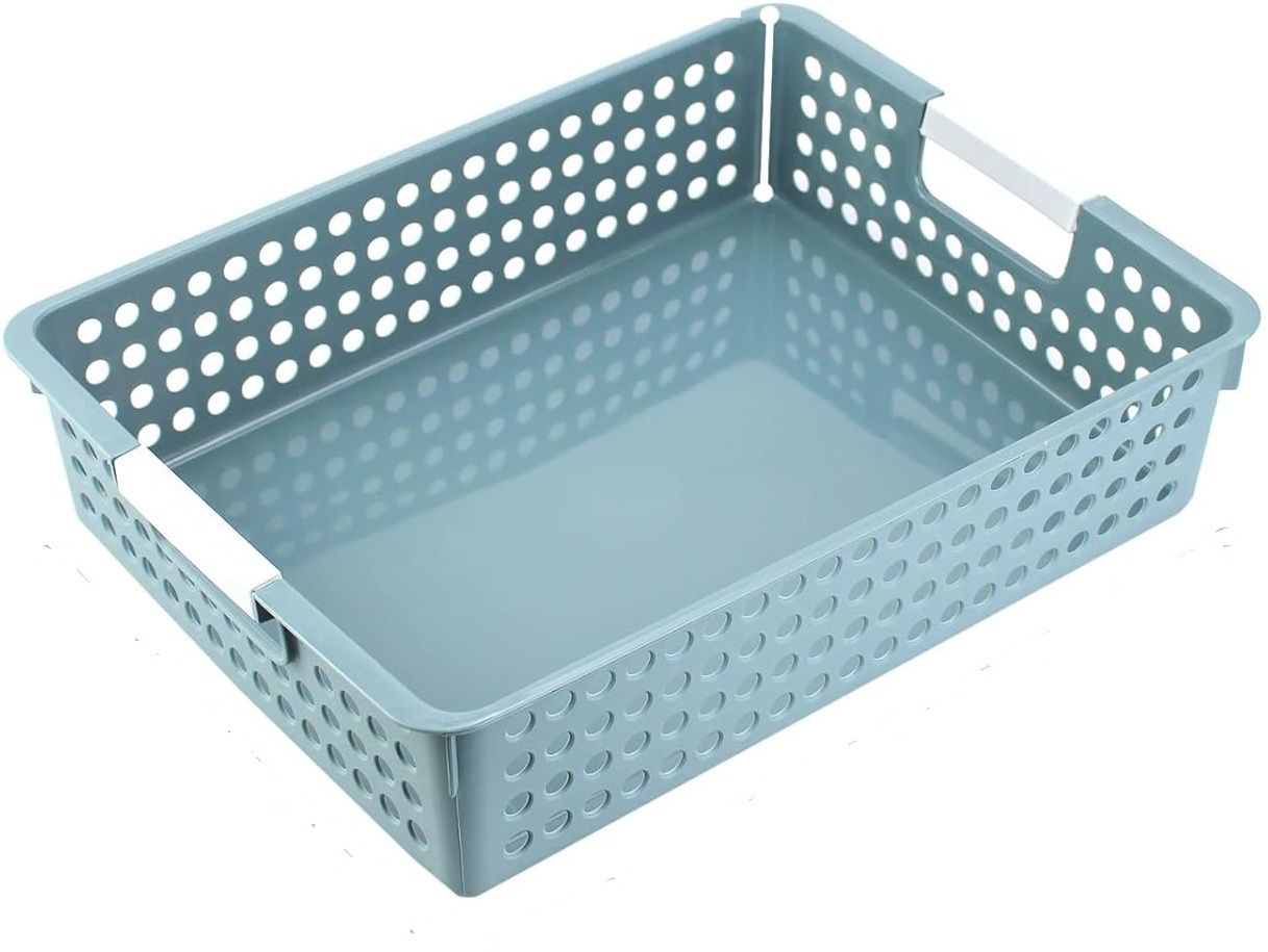 Plastic A4 Classroom Paper document Storage Paper Organizer Baskets Document Tubes-image-45