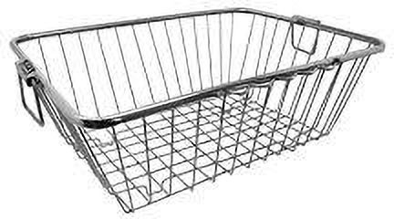 aayushi enterprises Stainless Steel Square Dish Drainer Kitchen Rack Steel Storage Basket-picture-21