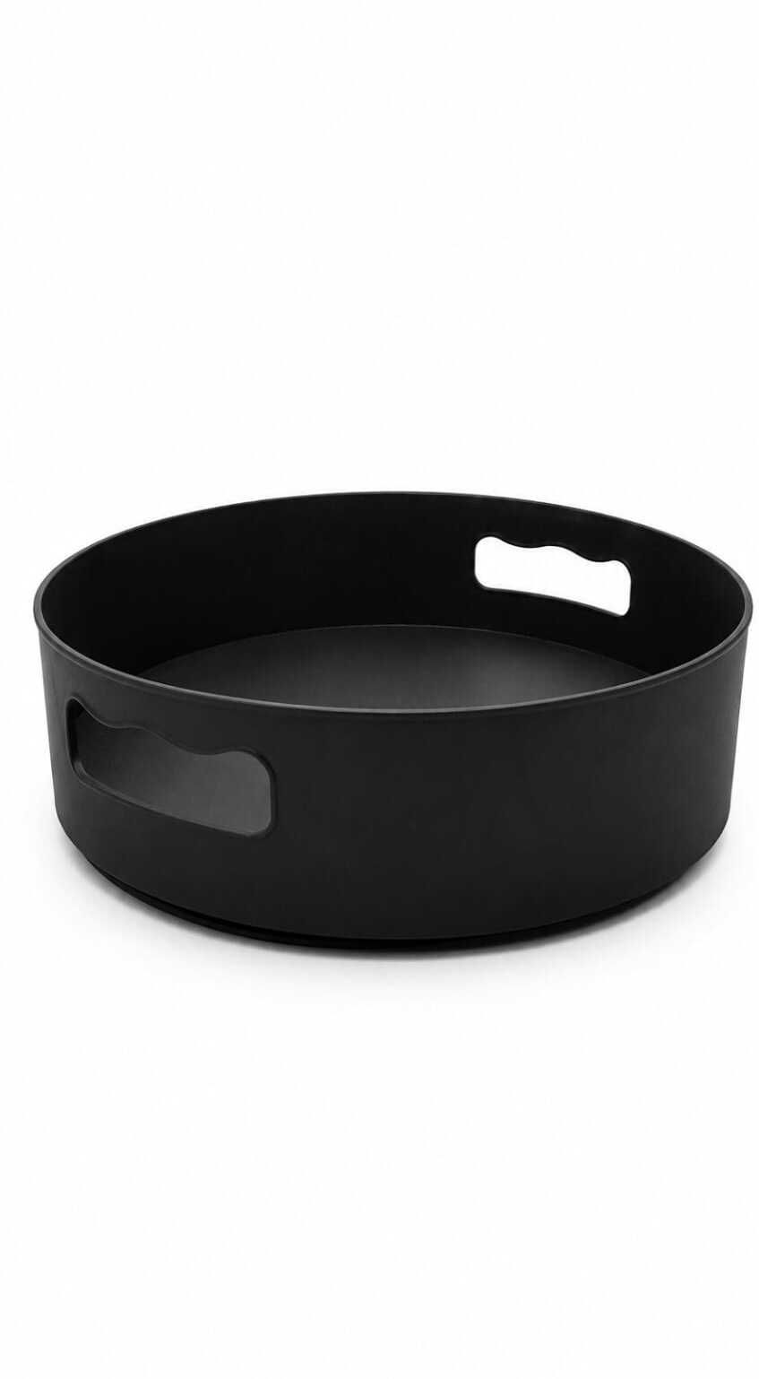 trezoora kart Plastic, Polypropylene 360 Degree Rotating Tray Basket Storage Basket-picture-28