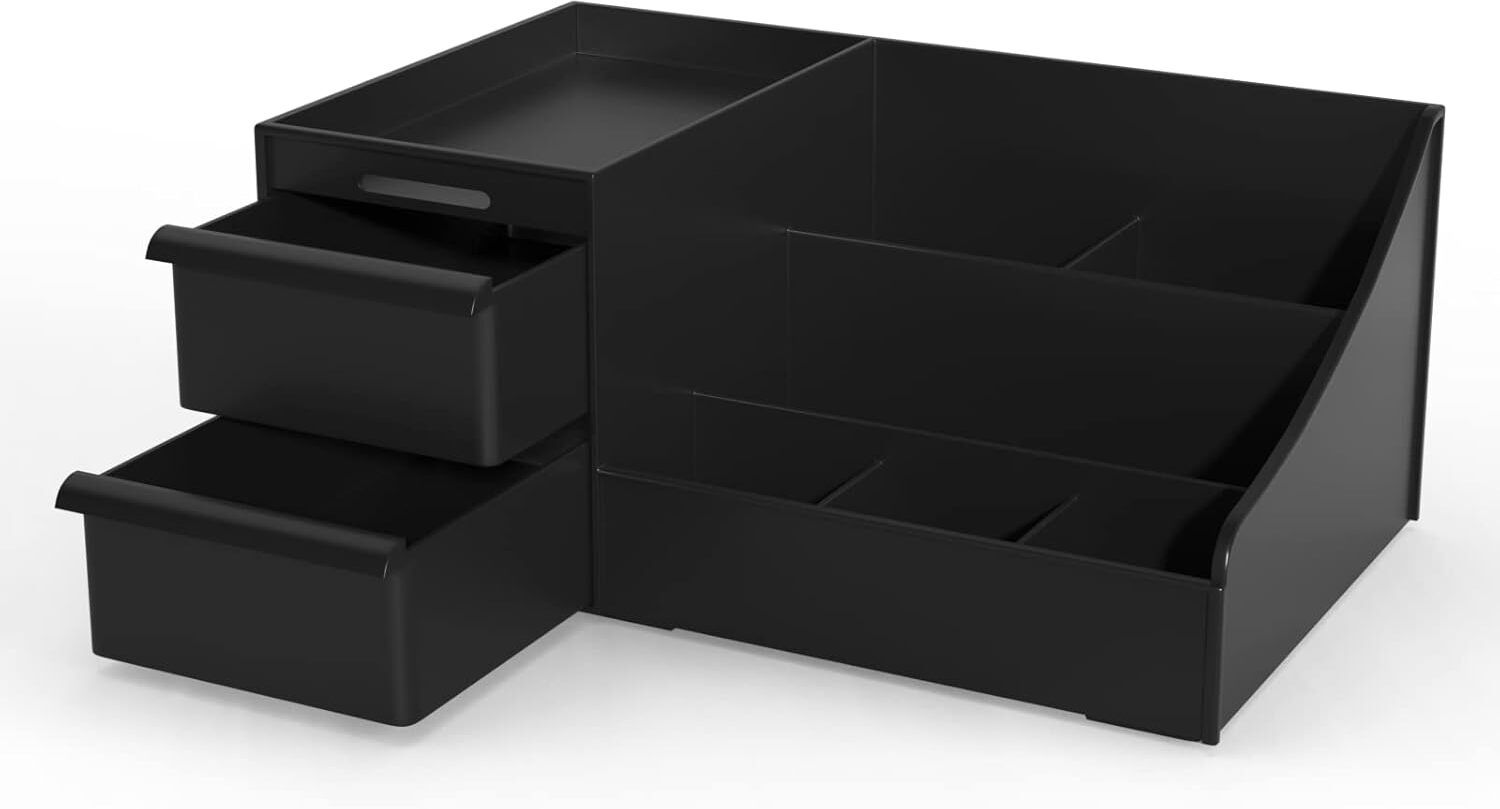 Makeup Organizer with Drawers, Vanity Organiser Cosmetics box for Dressing Table Storage Box-image-29