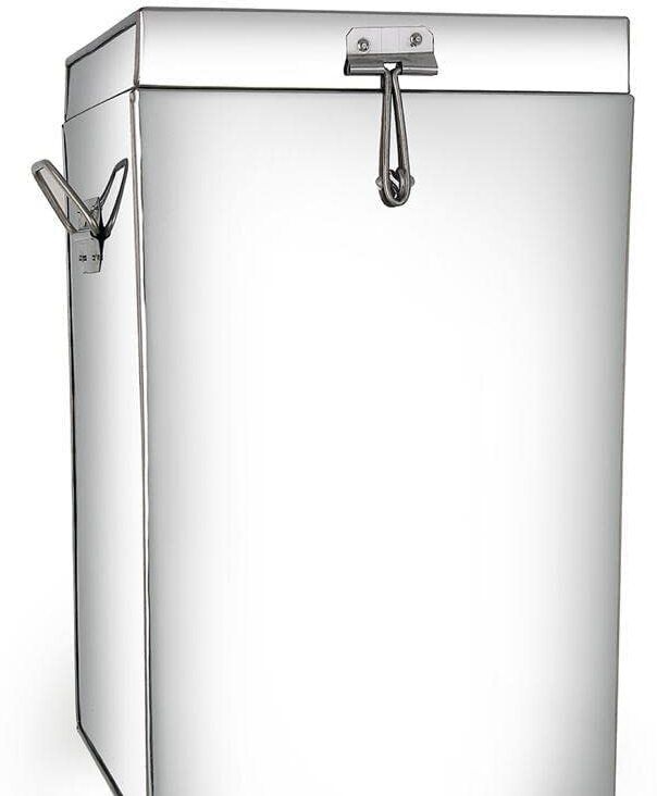 Tin Deep Storage Box | Grocery Container Box With Plain 10 Kg | Rice Drum Containers 10 L Drum-image-11