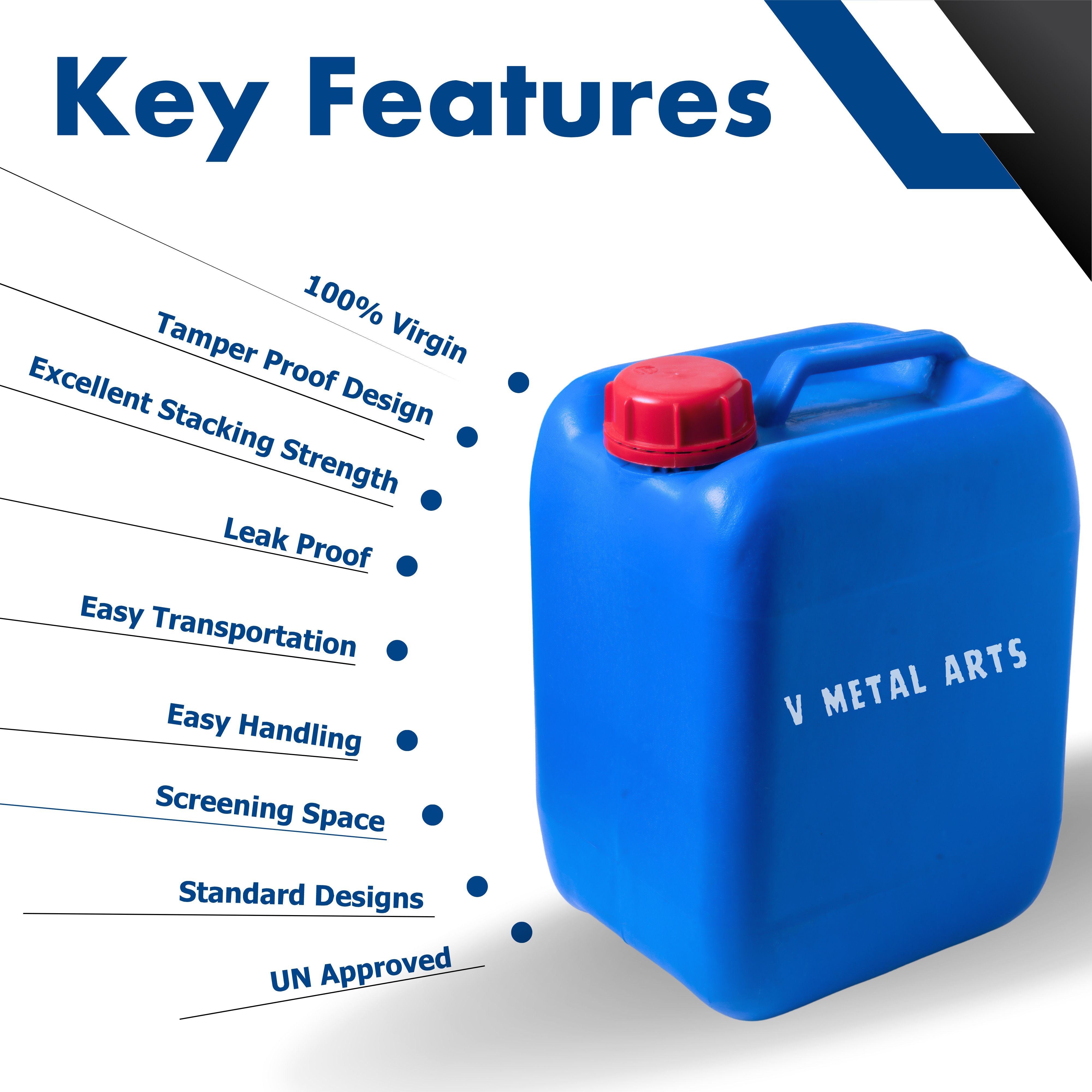 v metal arts Plastic Jerry Can | Plastic Can | Water Storage Can | Plastic Gallon Plastic Jerry Can | Plastic Can | Water Storage Can 10 L Drum-picture-11