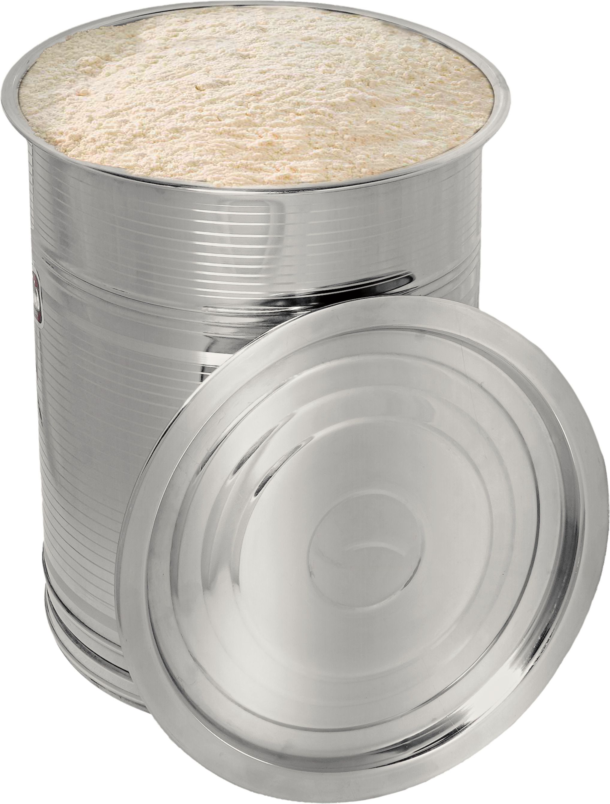 namo international Stainless Steel Drum | Kothi for Storing Water | Storage Container LD3540 40 L Drum-picture-3