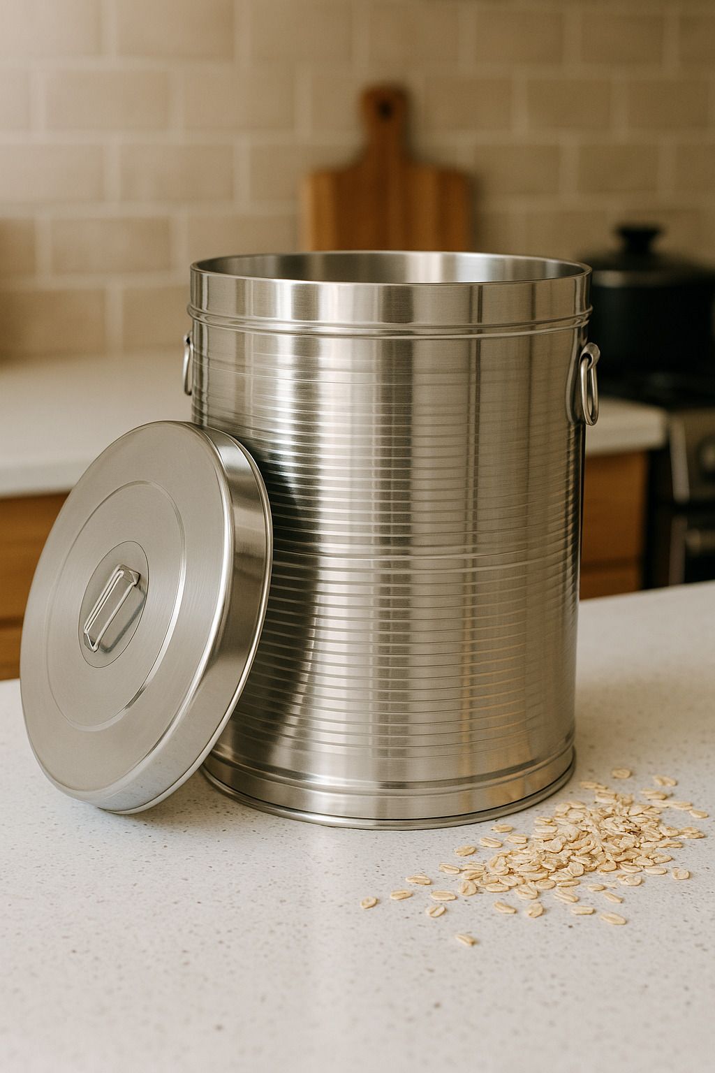 Heavy Stainless Steel Kothi/ Drum_10k 15 L Drum