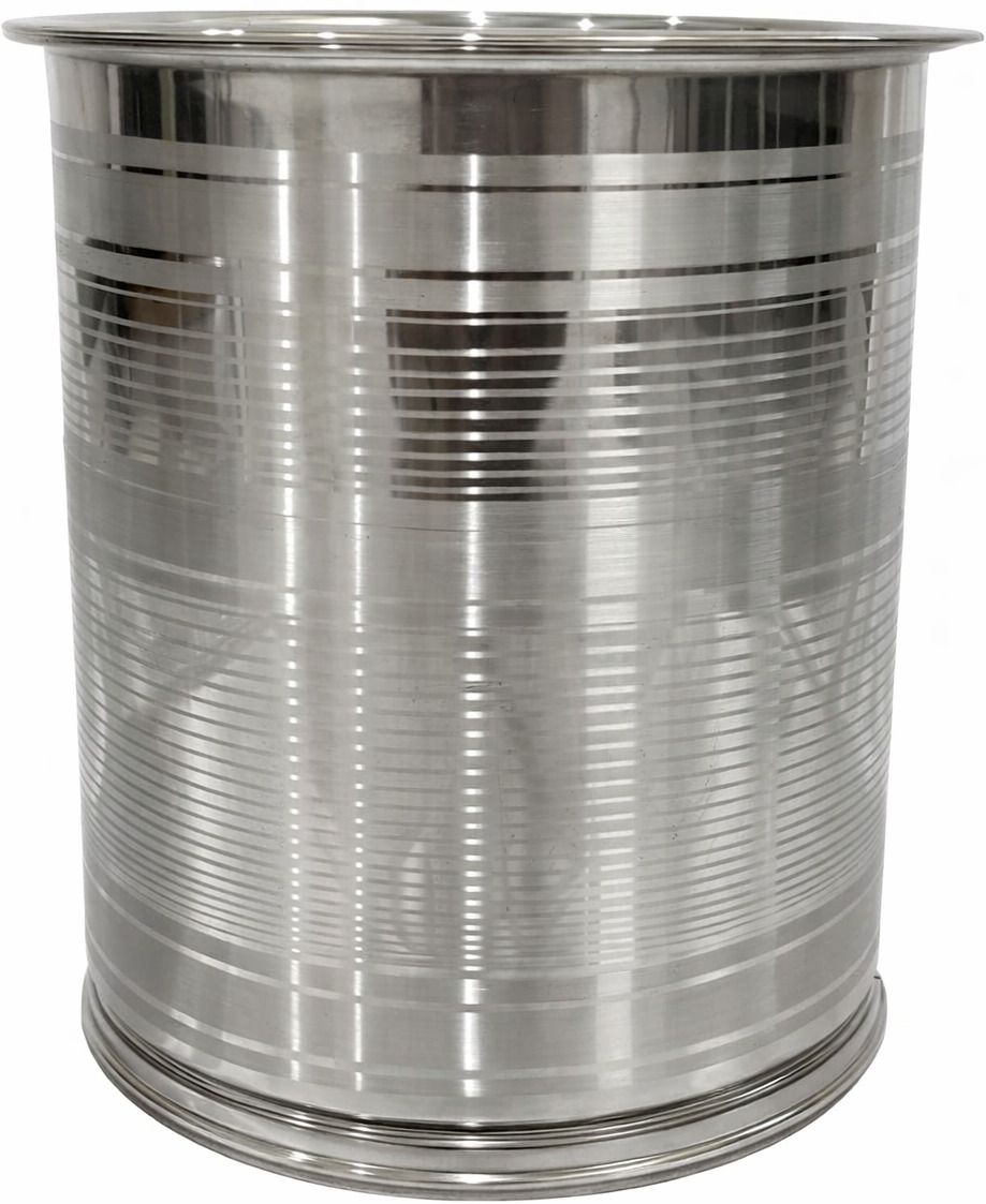 Atta kothi/drum storage aata food ,oil,water,storage contanier pack 1 drum tankis kothi s Steel Atta Tanki/Container/Box/Drum/Pawali/Tanki with Lid 85 L Drum