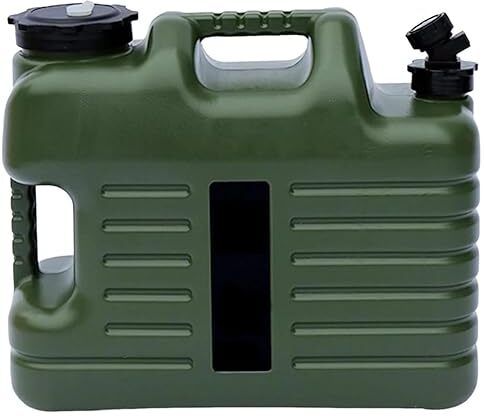 Camping Water Can with Tap Portable Camping Picnic Water Storage Container 12 L Drum