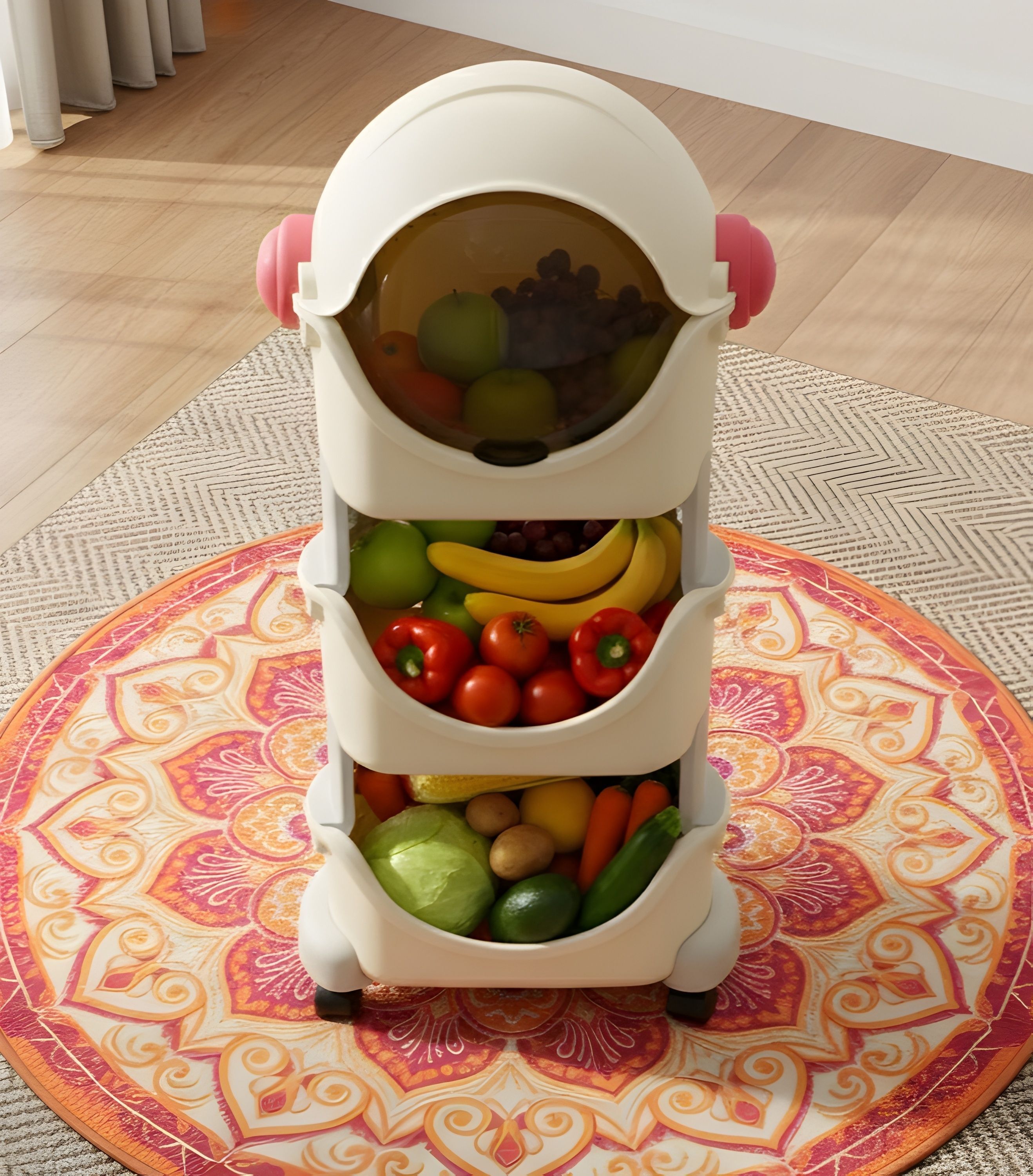 urbanova Plastic Kitchen Trolley-picture-25