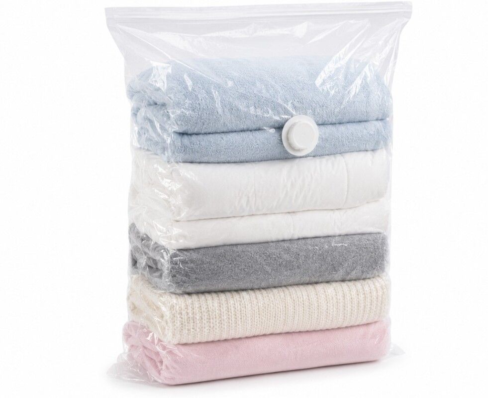 al atash Vacuum Storage Bag 60x80cm Space Saving Compression Bag for Clothes & Blankets High Volume Storage Vacuum Bags, Travel Storage Vacuum Bags-picture-32