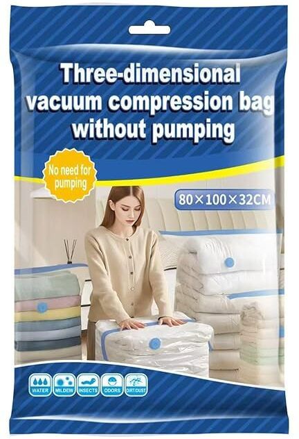 011 Travel Storage Vacuum Bags, High Volume Storage Vacuum Bags