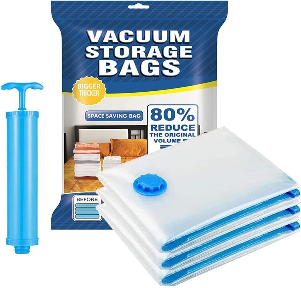 Space saver ( Jumbo 70*100 cm ) Reusable Compression Sealer Bags with hand Pump Travel Storage Vacuum Bags-image-37