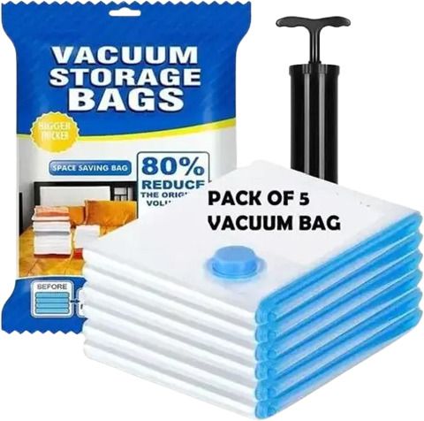 Vacuum Storage Bags with Pump Airtight Reusable High Volume Storage Vacuum Bags, Travel Storage Vacuum Bags-image-48
