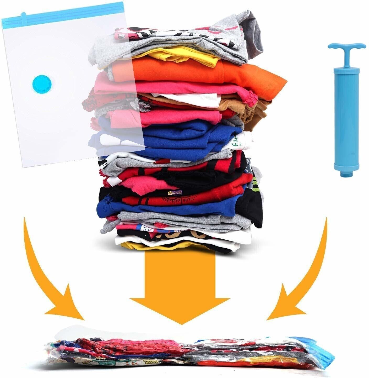 5Pack Vacuum Compression Storage Bags With Pump,Space Saver Sealer Bag ND412 Travel Storage Vacuum Bags-image-36