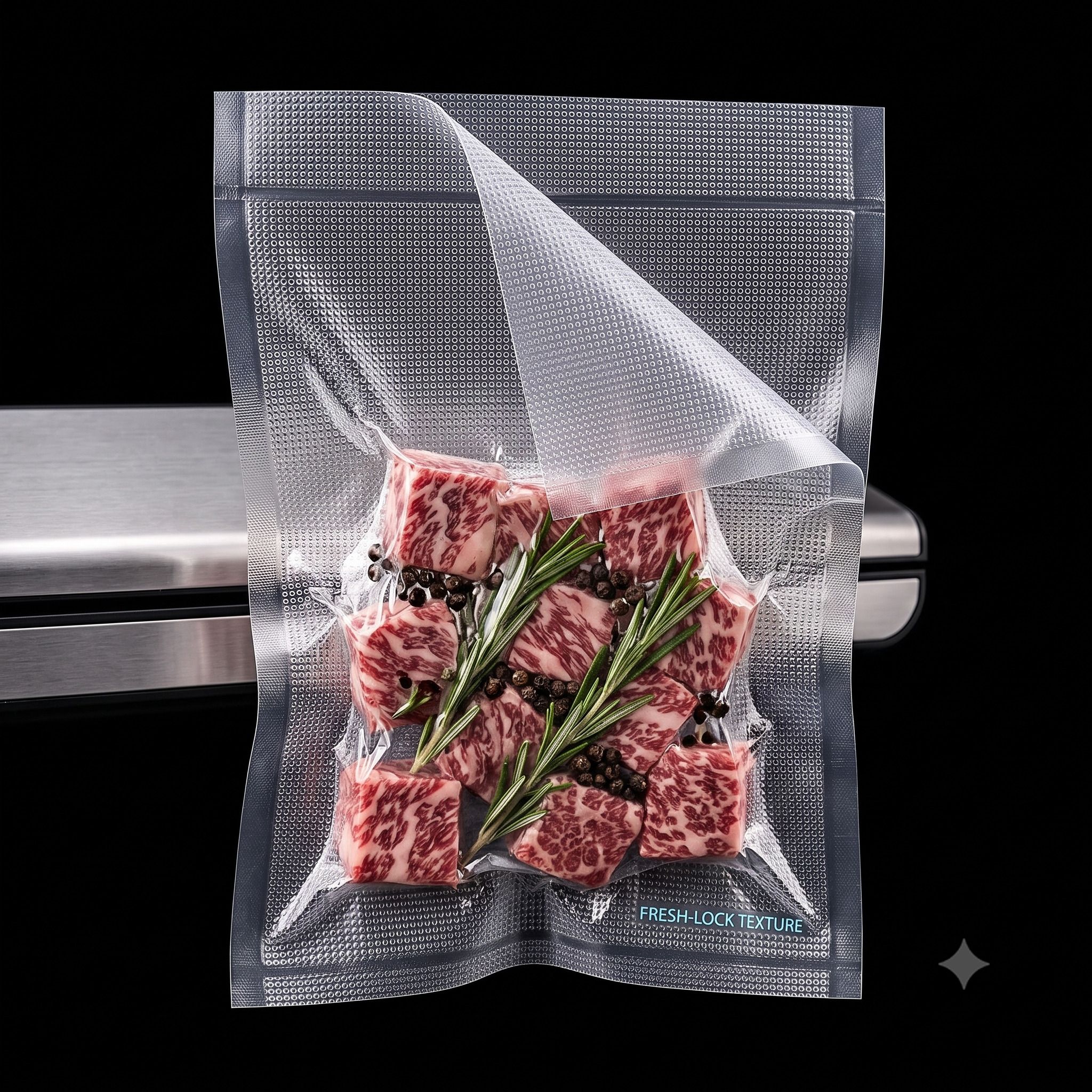 sajani enterprise Vacuum Sealer Bag for Food Storage, Reusable Airtight Freshness Bag 17*25 Organic Matter Storage Vacuum Bags-picture-42