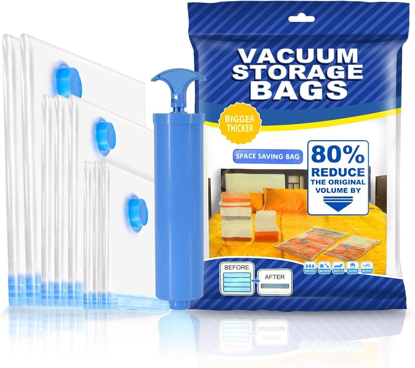 Smart vaccum saver compression Travel Storage Vacuum Bags