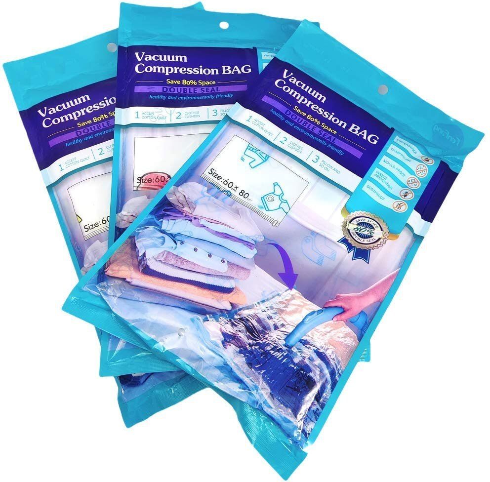5 PCS VACUUM BAG WITH PUMP Miscellaneous Storage Vacuum Bags-image-4