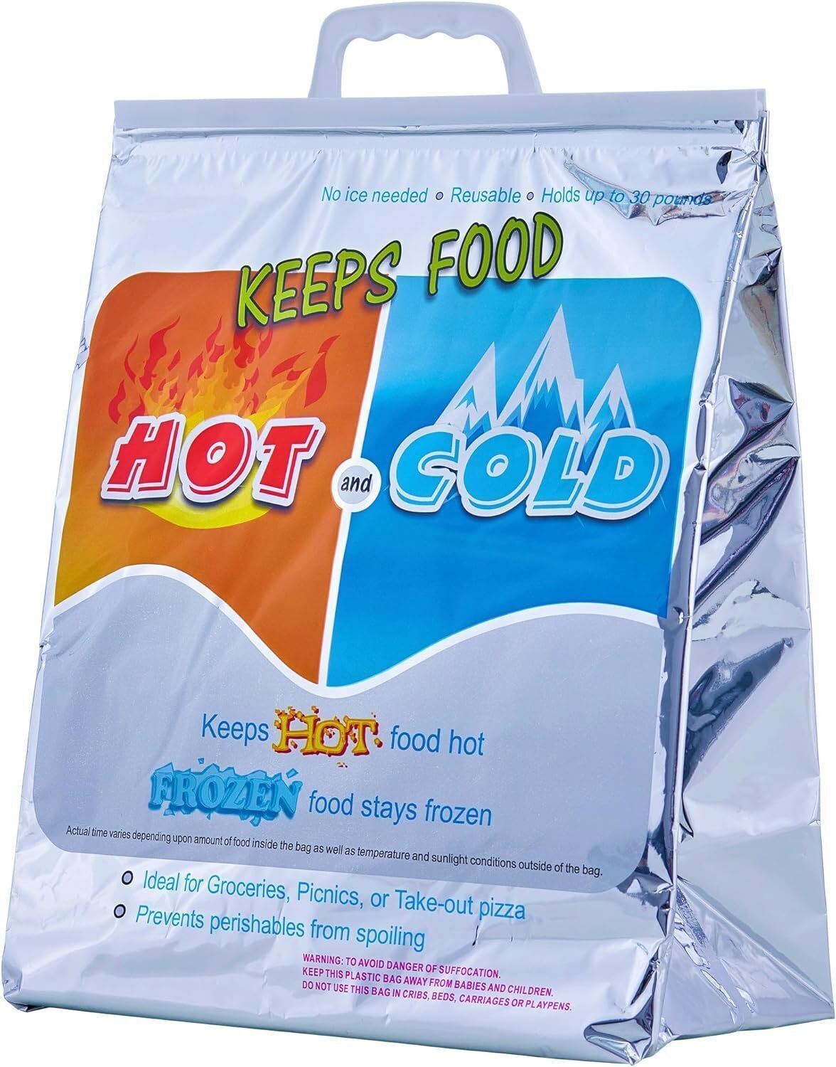 al atash 46x46cm Hot & Cold Insulated Bags for Food Delivery, Food Storage for Travel Travel Storage Vacuum Bags-picture-15