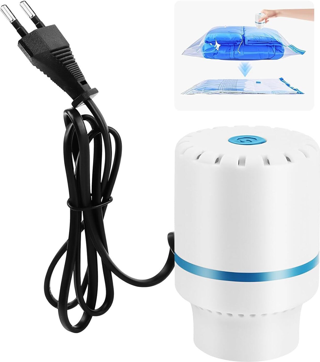 Vacuum Pump for Vacuum Bags, Vacuum Sealer Clothing 30 W, Pump High Volume Storage Vacuum Bags-image-24