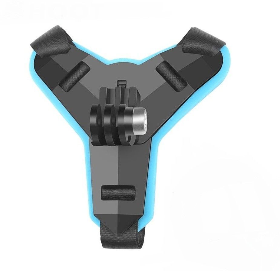 CHG Camera Motorcycle Helmet Chin Mount for GoPro 9 Black, 8,7,6, 5 Session14 Strap-image-46