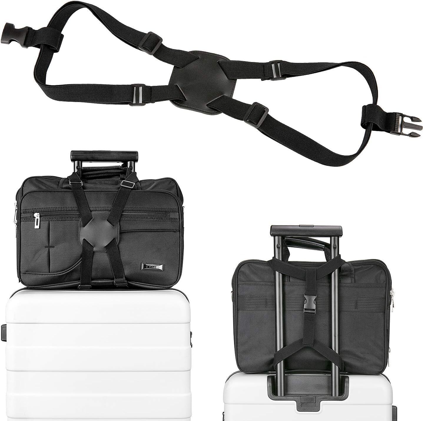 SHOPEE Luggage Straps Bag Bungees for Add a Bag, Adjustable Elastic Strap-picture-23