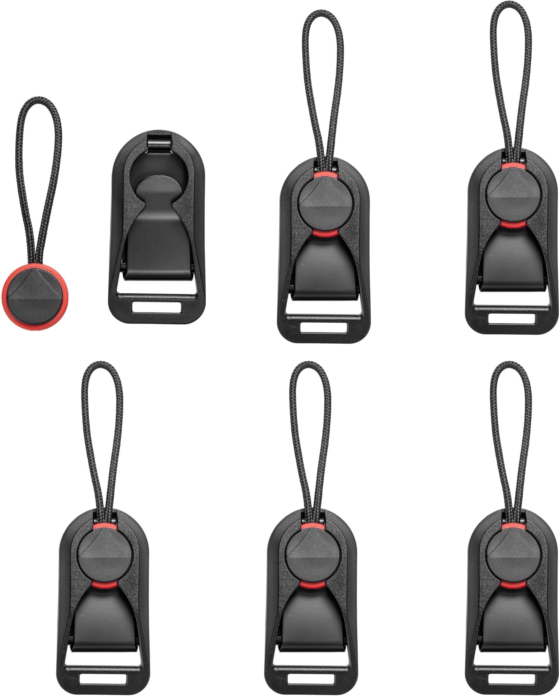 PLAY HARD Camera Quick Release Buckle Set for DSLR and Mirrorless Cameras 6 Pcs Strap-image-1