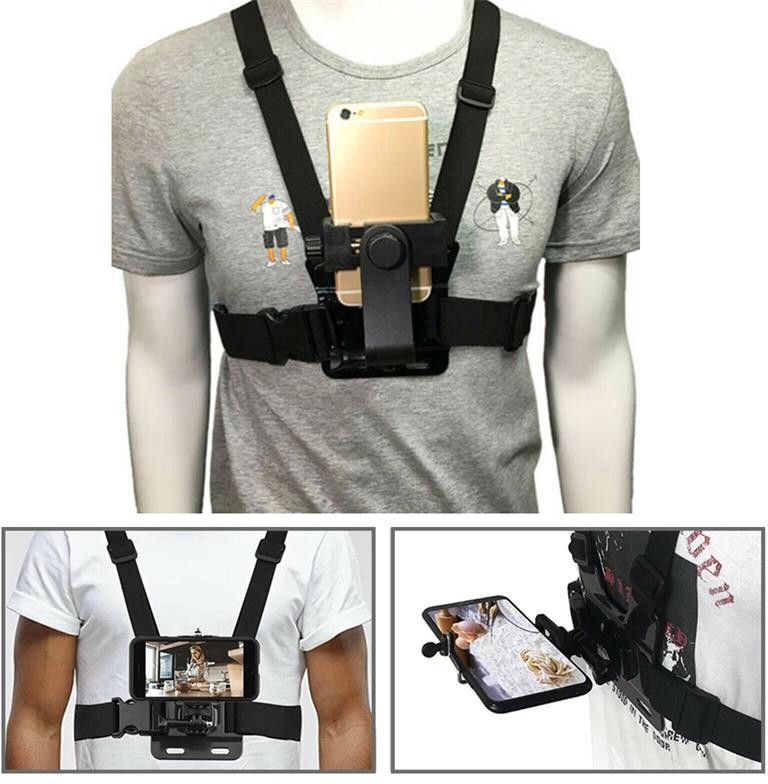 EDIYOL GoPro Adjustable Chest Strap Mount Body Belt Harness Strap-picture-28