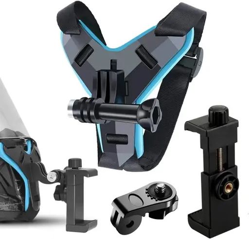 Pinxo Multipurpose Chin Strap Mount for All Phones, GoPro & Action Cameras Strap-picture-20