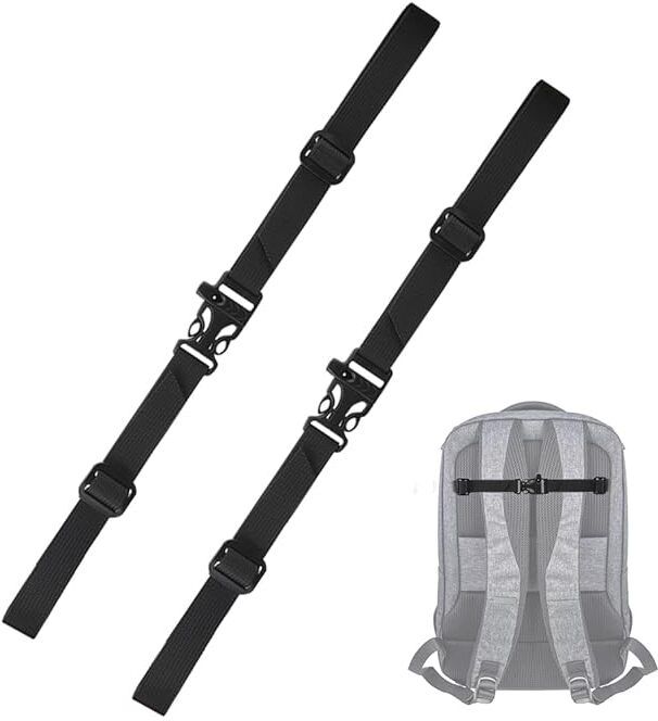 SNOWIE SOFT Backpack Chest Buckle Adjustable Quick Release Sternum Strap for Travel Camping Strap-image-1