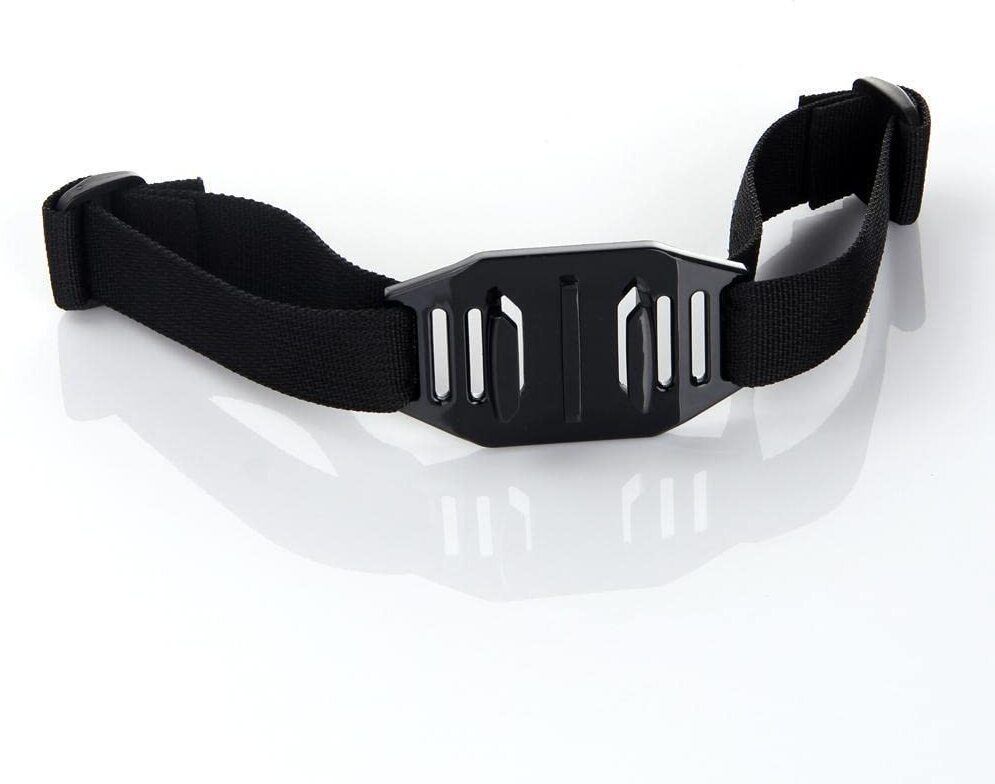 Action Pro Vented Adjustable Head Helmet Strap Belt Go Pro Mount HoldeAdapter For Sport Gopro HD Hero 1 2 3 4 5 Sj Cam Yi Camera Accessories-Black Strap-picture-38