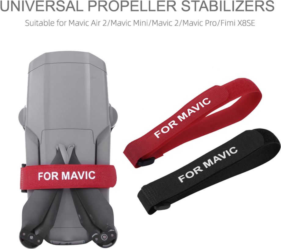mavicair fixing Straps.Black DJI Strap