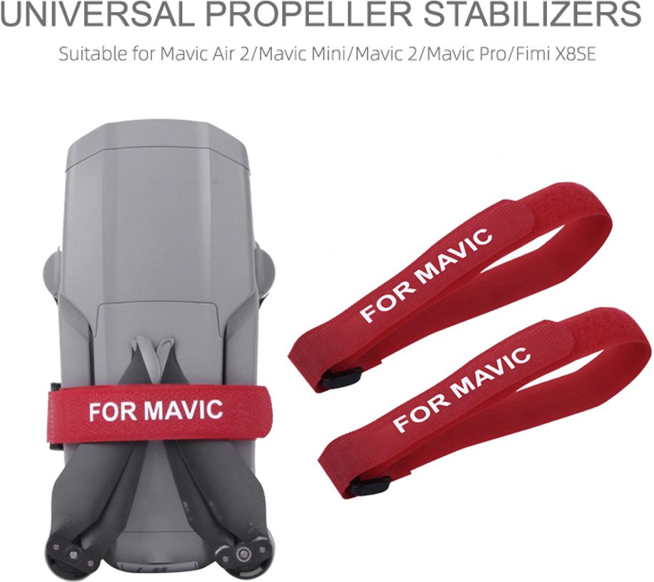 mavicair fixing Straps.Black DJI Strap